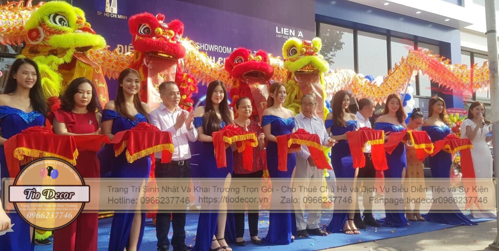 Cho thuê Pg sự kiện khai trương