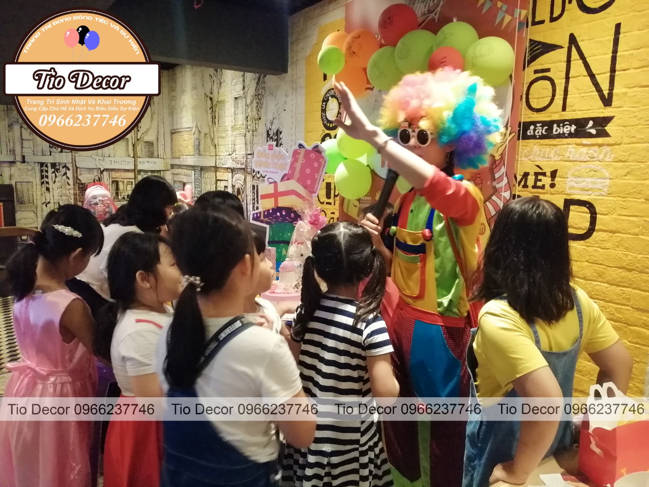 cho thuê mc chú hề hoạt náo tiệc sinh nhật
